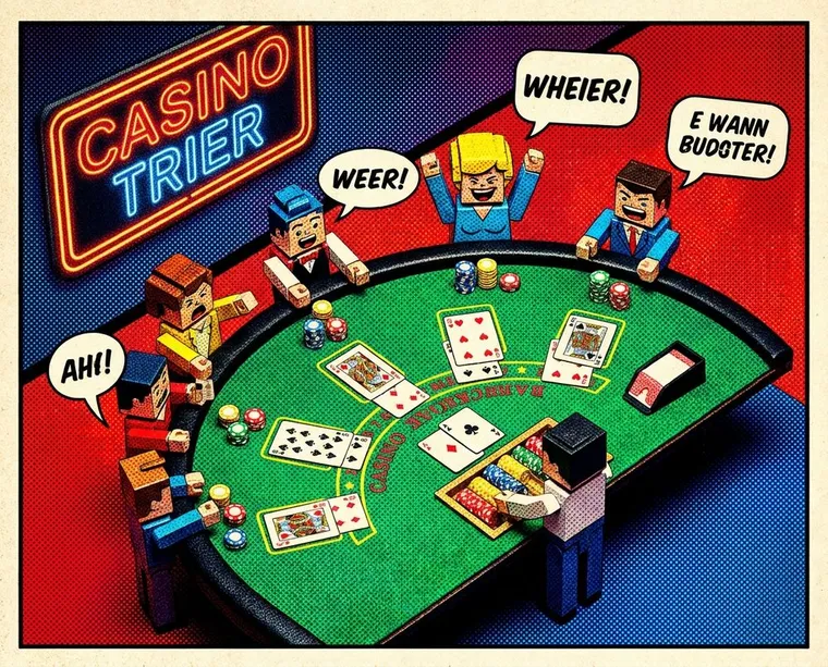 Casino Trier: Blackjack spielen und Einsätze verwalten